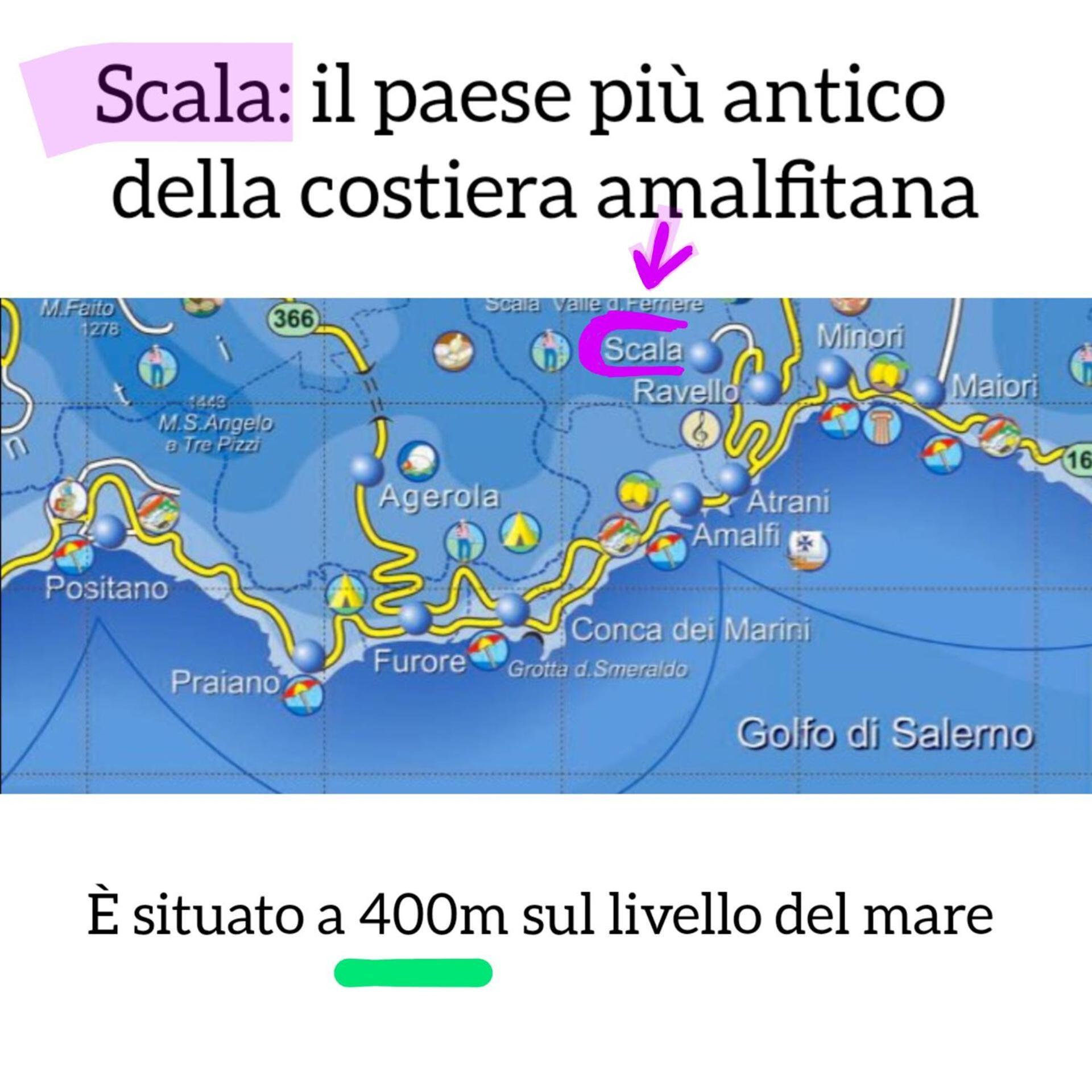 Villa Casa Mia à Scala Extérieur photo